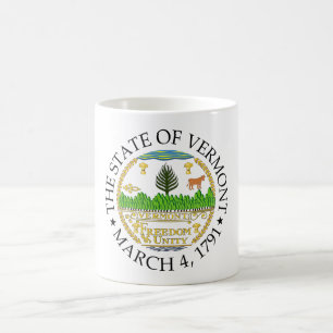 Vermont sign coffee mug