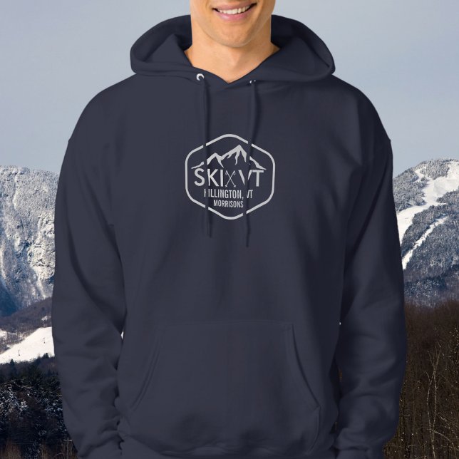 Vermont Skiing Killington Stowe Okemo Sugarbush Hoodie (Creator Uploaded)