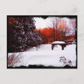Vermont Snow Day 2011 Postcard