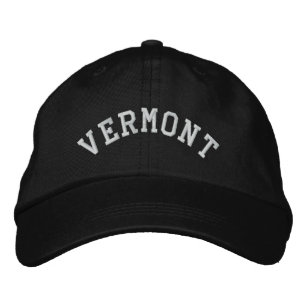 Vermont State Embroidered Embroidered Hat