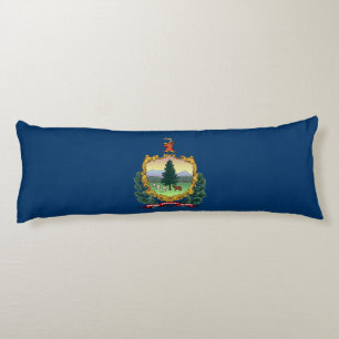 Vermont State Flag Body Cushion