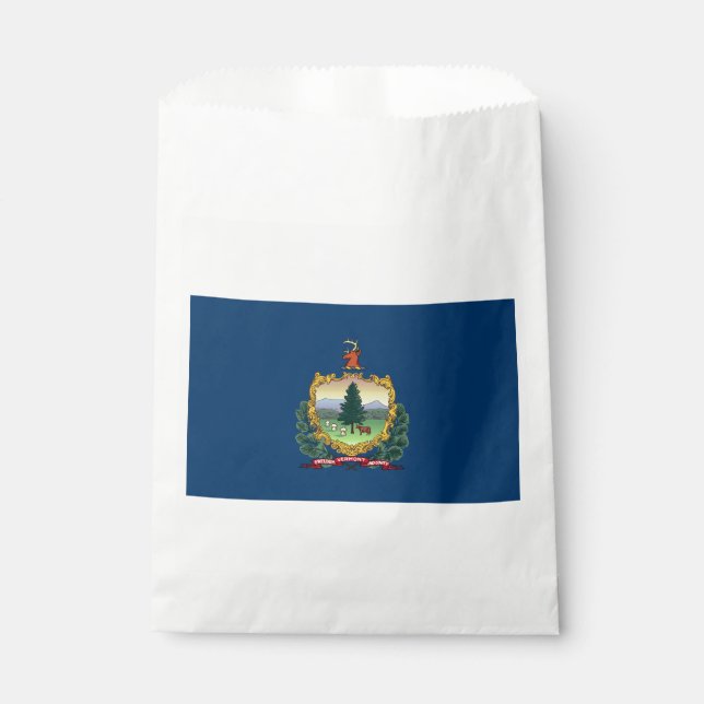 Vermont State Flag Favour Bag (Front)