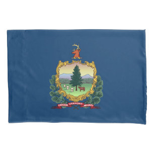 Vermont State Flag Pillowcase