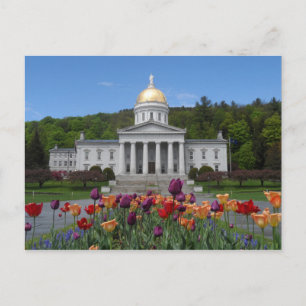 Vermont State House -Montpelier Postcard