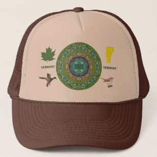 Vermont State Mandala Hat 2