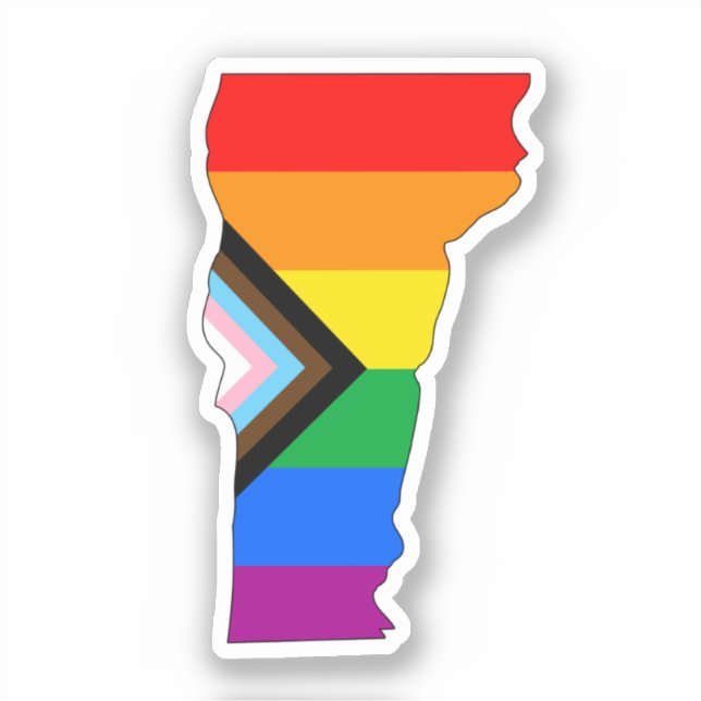 Vermont State Pride LGBTQ Progress Pride (Front)