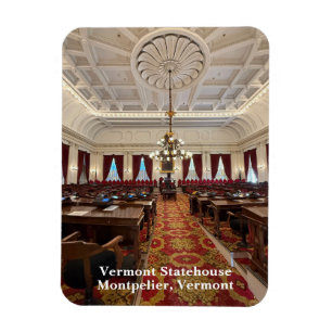 Vermont Statehouse Magnet