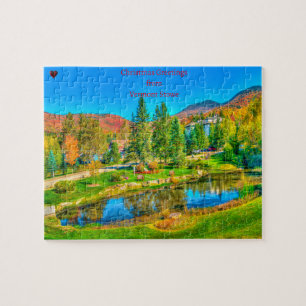 Vermont Stowe Jigsaw Puzzle