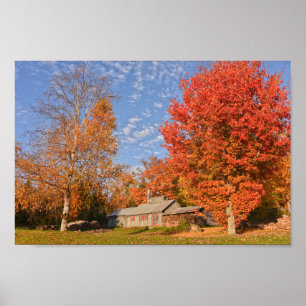 Vermont Sugar House Poster