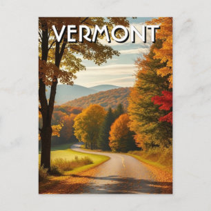 Vermont Travel Postcard