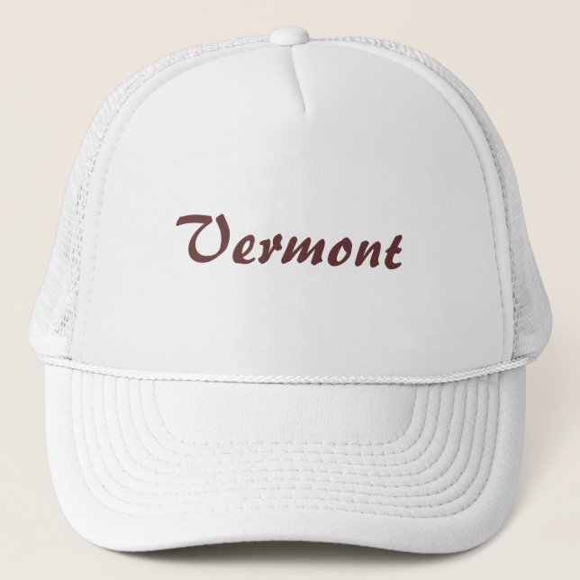 Vermont Trucker Hat (Front)