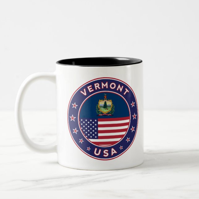 Vermont Two-Tone Coffee Mug (Left)