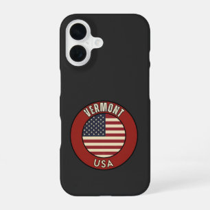 Vermont United States of America iPhone 16 Case