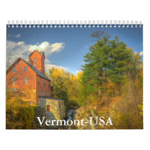 Vermont-USA Calendar
