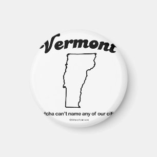 VERMONT - "VERMONT STATE MOTTO" T-shirts and Gear Magnet