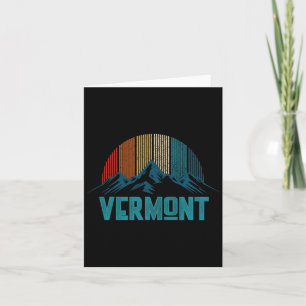 Vermont Vintage Souvenir  Card