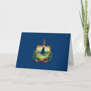 Vermonter Flag, Flag of Vermont Card