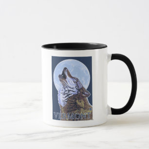 VermontHowling Wolf Mug
