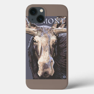 VermontMoose Up Close iPhone 13 Case