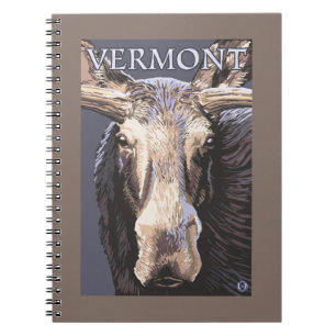VermontMoose Up Close Notebook