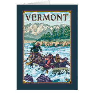 VermontRiver Rafting Scene