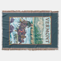 VermontRiver Rafting Scene