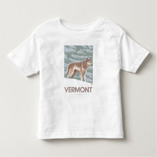 VermontWolf Scene Toddler T-Shirt