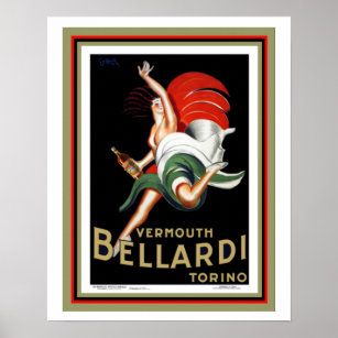 Vermouth Bellardi Torino 16 x 20 poster