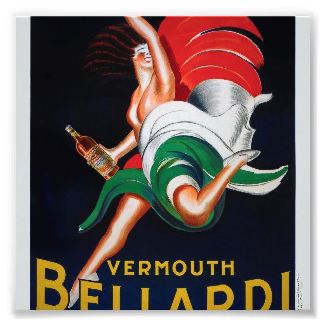 Vermouth Bellardi Torino Photo Print (Front)