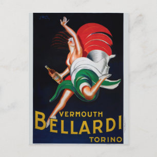 Vermouth Bellardi Torino Postcard