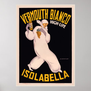 Vermouth Bianco, high-life, Isolabella Poster