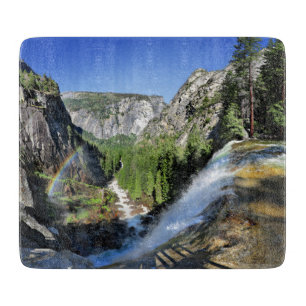 Vernal Fall from the Top - Yosemite Cutting Board