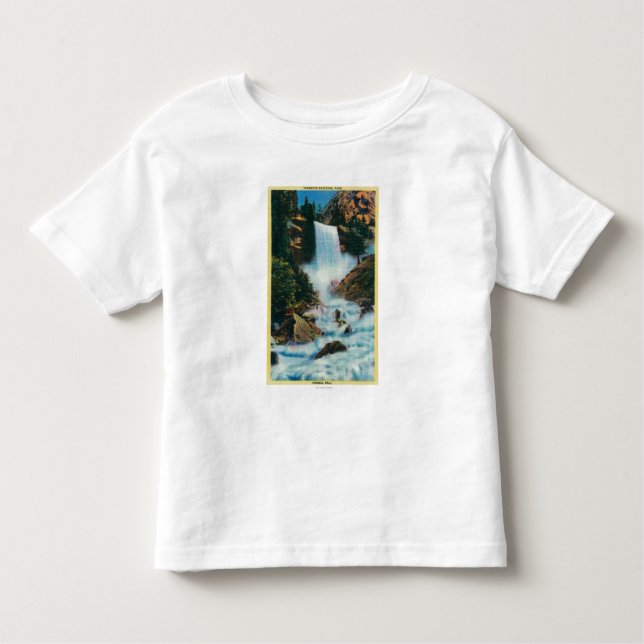 Vernal Falls at YosemiteYosemite, CA Toddler T-Shirt (Front)