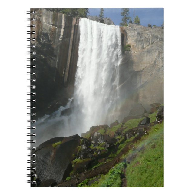 Vernal Falls I in Yosemite National Park Notebook (Front)