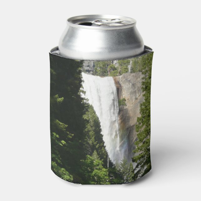 Vernal Falls II in Yosemite National Park Can Cooler (Can Front)