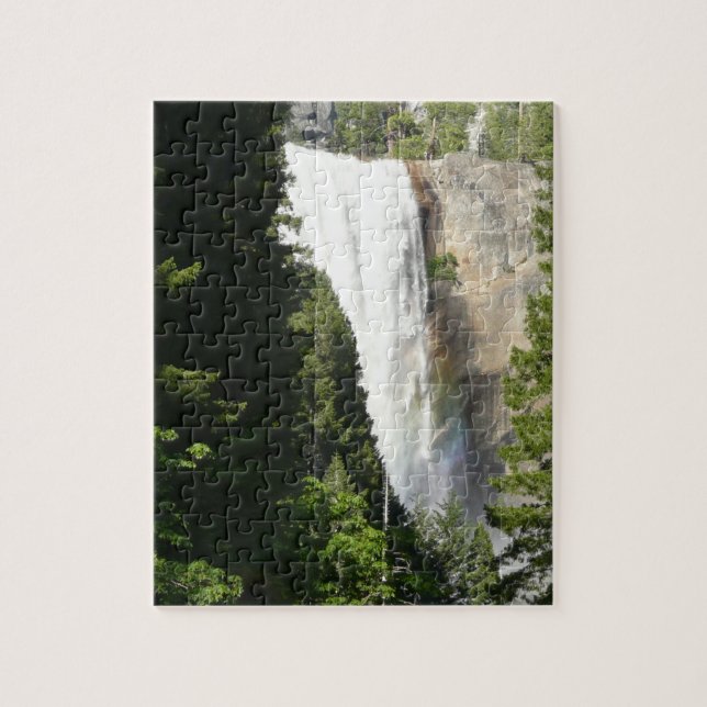 Vernal Falls II in Yosemite National Park Jigsaw Puzzle (Vertical)