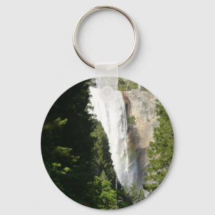 Vernal Falls II in Yosemite National Park Key Ring