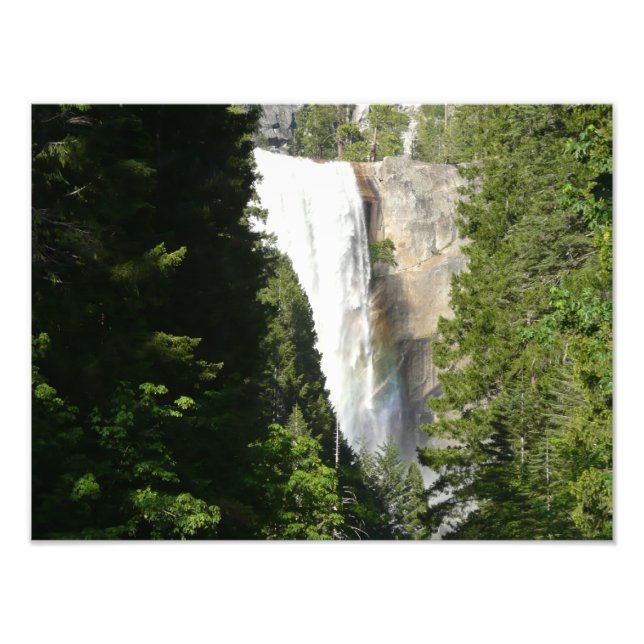 Vernal Falls II in Yosemite National Park Photo Print (Front)