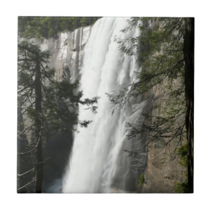Vernal Falls III at Yosemite National Park Ceramic Tile