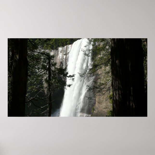 Vernal Falls III at Yosemite National Park Poster (Front)