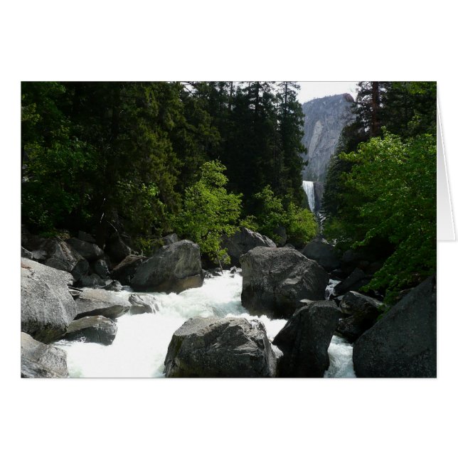 Vernal Falls in the Distance at Yosemite (Front Horizontal)