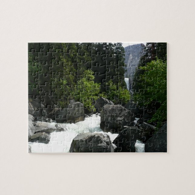 Vernal Falls in the Distance at Yosemite Jigsaw Puzzle (Horizontal)