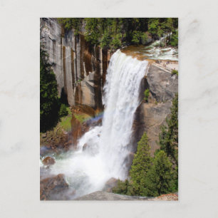 Vernal Falls Overlook (vertical) Postcard