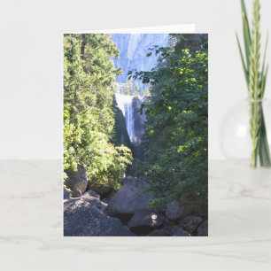 Vernal Falls, Yosemite National Park, CA Card