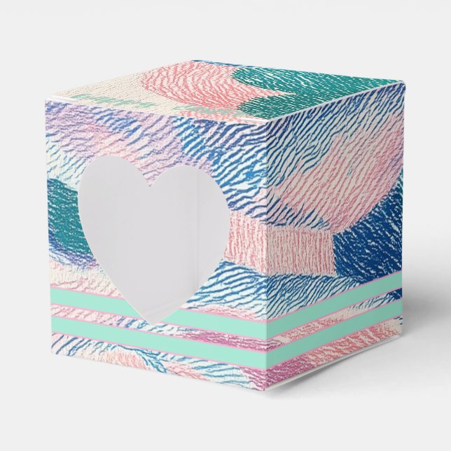 VERNAL Mini Easter Egg Gift Box - RABBIT COEUR (Front Side)