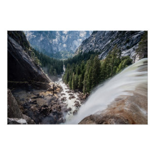 Vernall Fall and Mist Trail Poster
