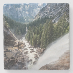 Vernall Fall and Mist Trail Stone Coaster