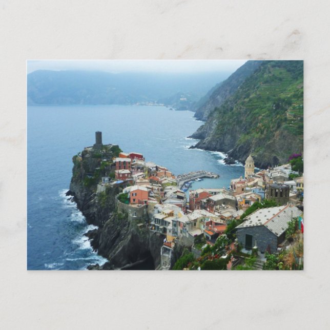 Vernazza Cinqua Terra Postcard (Front)