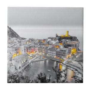 Vernazza Cinque Terre Liguria Italy Fine Art gift Ceramic Tile