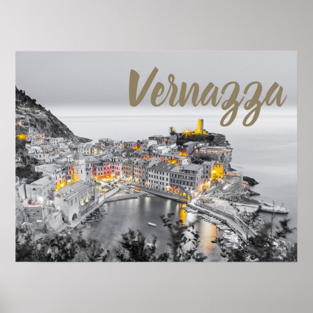 Vernazza Cinque Terre Liguria Italy Fine Art gift Poster (Front)